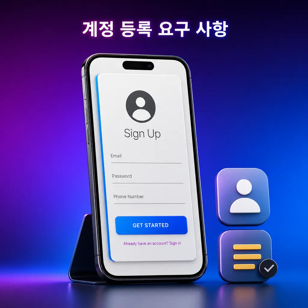 1win 계정 등록 요구 사항: 성인 인증, 단일 계정 규정, 정확한 정보 제공 필수