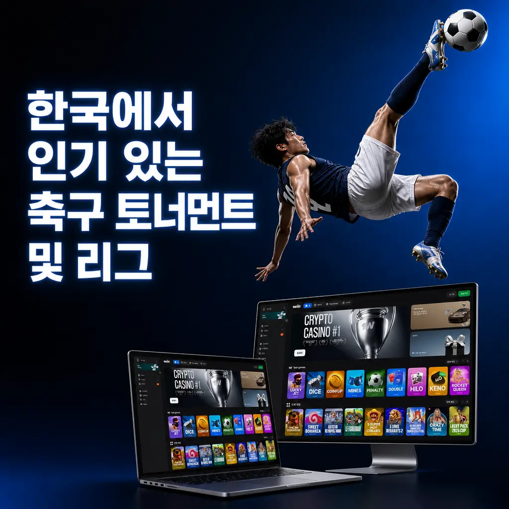 한국 인기 축구 토너먼트와 리그 - FIFA 월드컵, UEFA 챔피언스리그, 코파 리베르타도레스