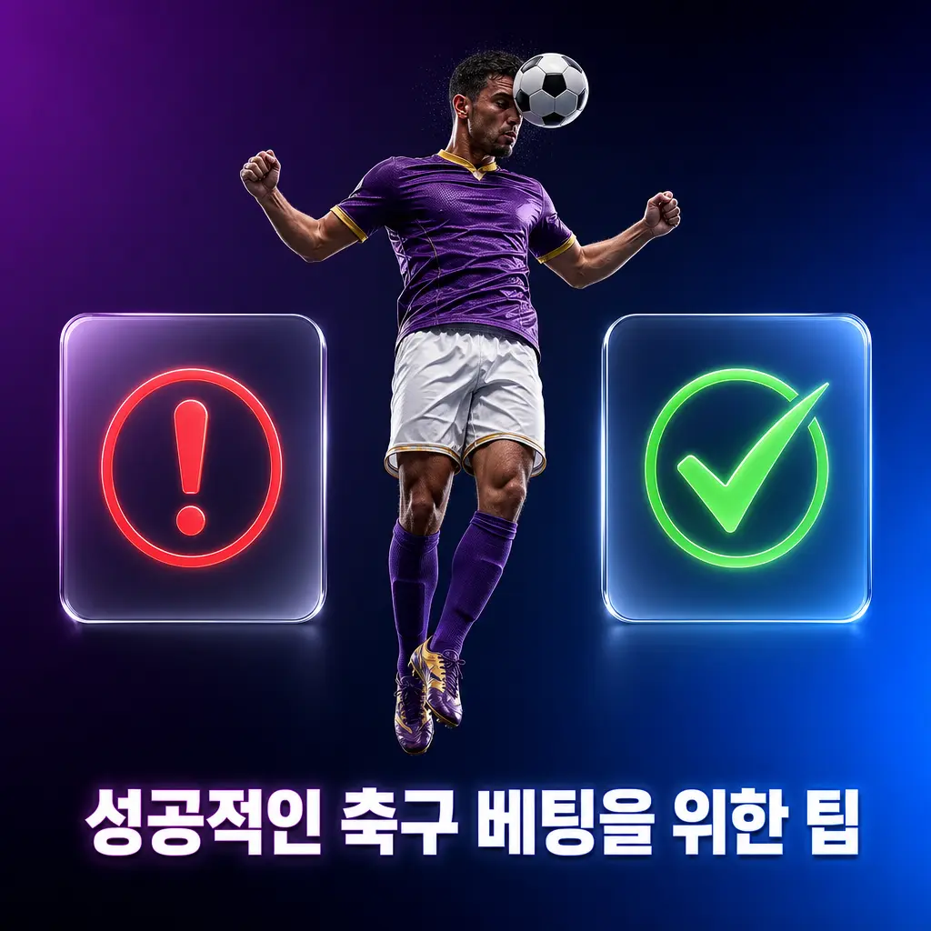 축구 베팅 성공을 위한 팁: 팀 분석, 전적 확인, 자금 관리 전략 안내