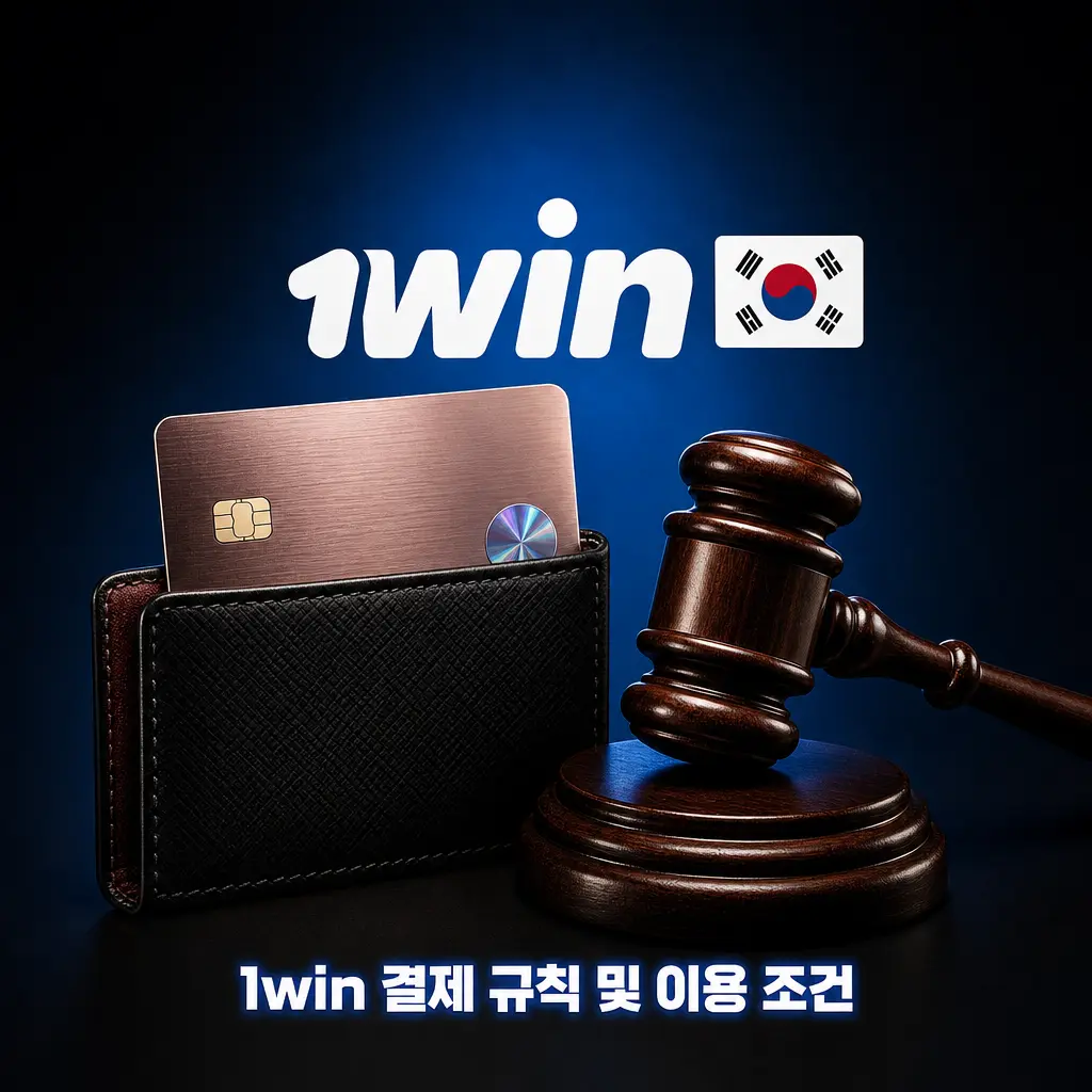 1win 결제 규칙 안내 - 본인 명의 사용, 동일 수단 원칙, 본인 인증 및 최소 입금 조건