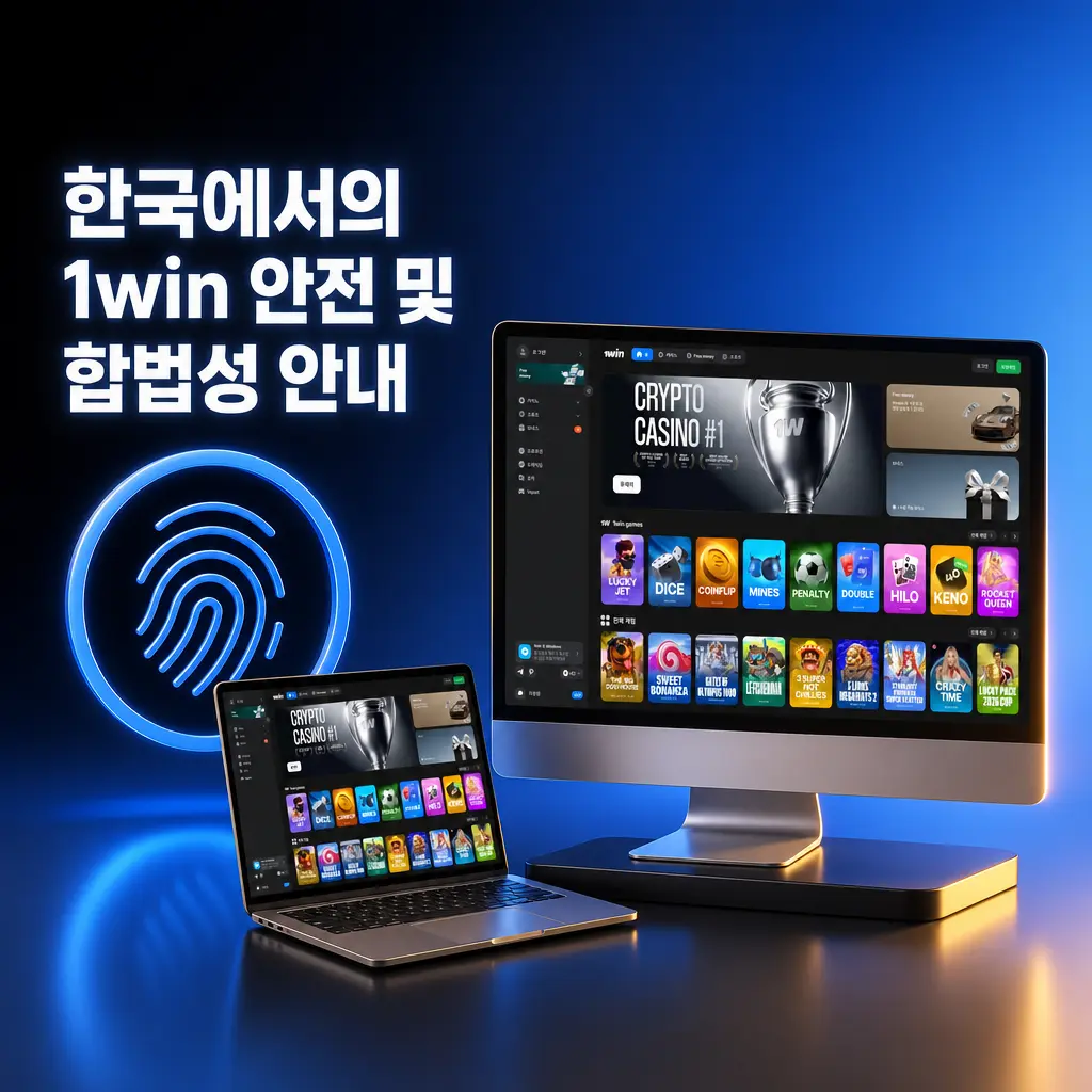 한국에서 1win 베팅 사이트의 합법성과 안전성, 퀴라소 라이선스 및 개인정보 보호 안내