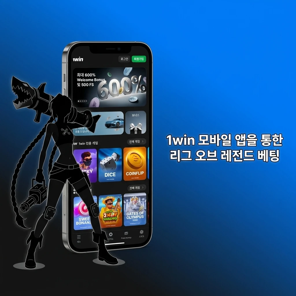 1win 안드로이드 및 iOS 모바일 앱을 통한 리그 오브 레전드 e스포츠 베팅 안내