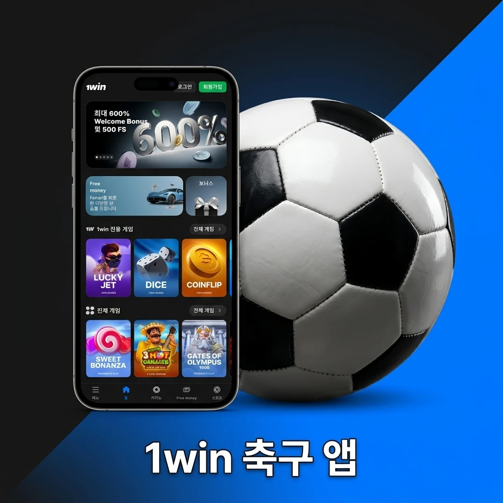 1win 축구 앱의 안드로이드 다운로드 및 iOS 홈 화면 추가를 통한 모바일 베팅 이용 방법