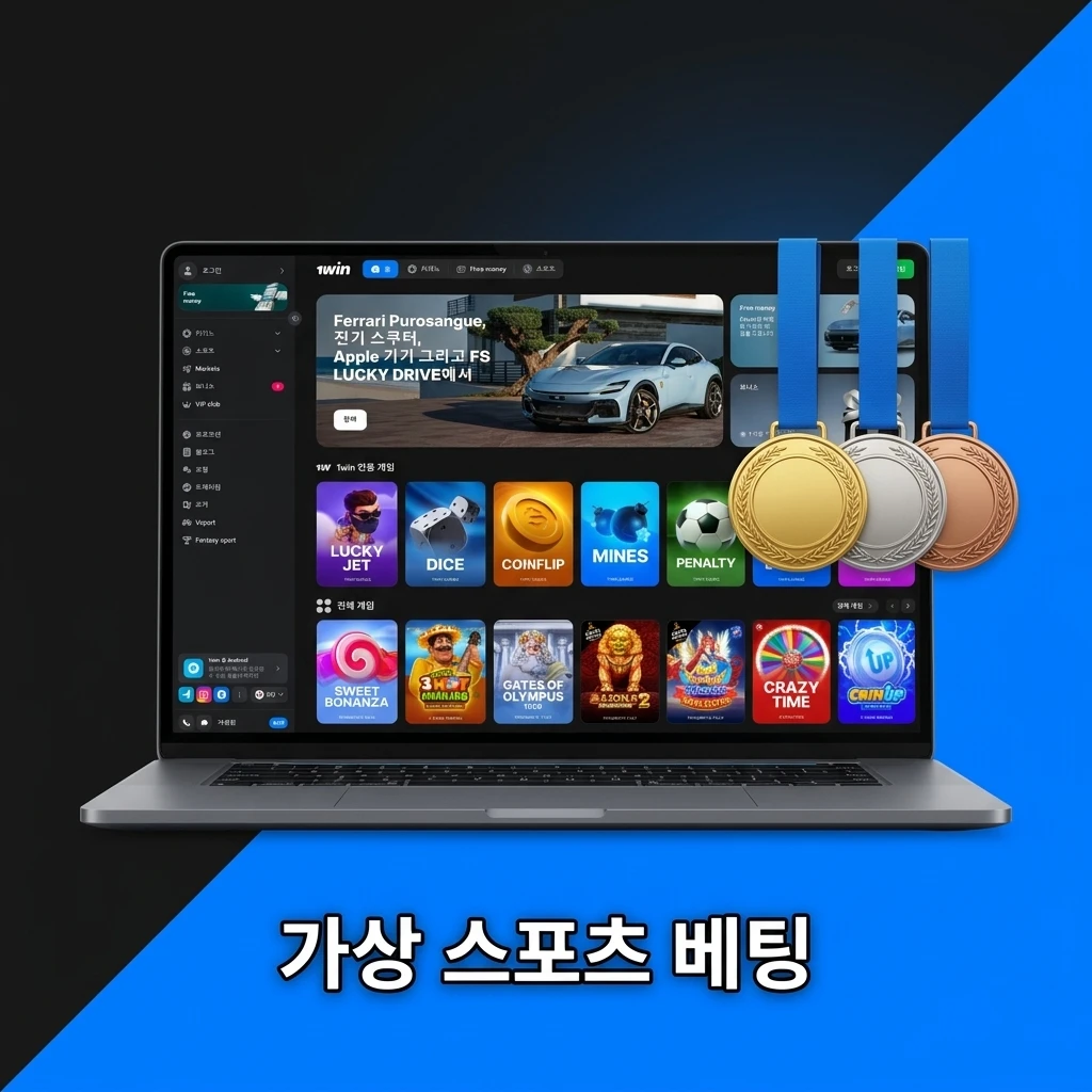 가상 축구, 경마, 테니스 등 24시간 빠른 승패 결과를 제공하는 알고리즘 기반 가상 스포츠 베팅