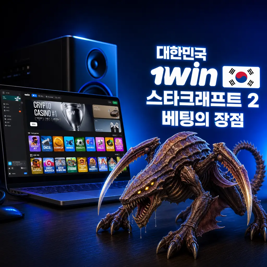 1win 스타크래프트2 베팅 플랫폼 한국어 지원, 높은 배당률, 모바일 앱, 24시간 고객센터 혜택