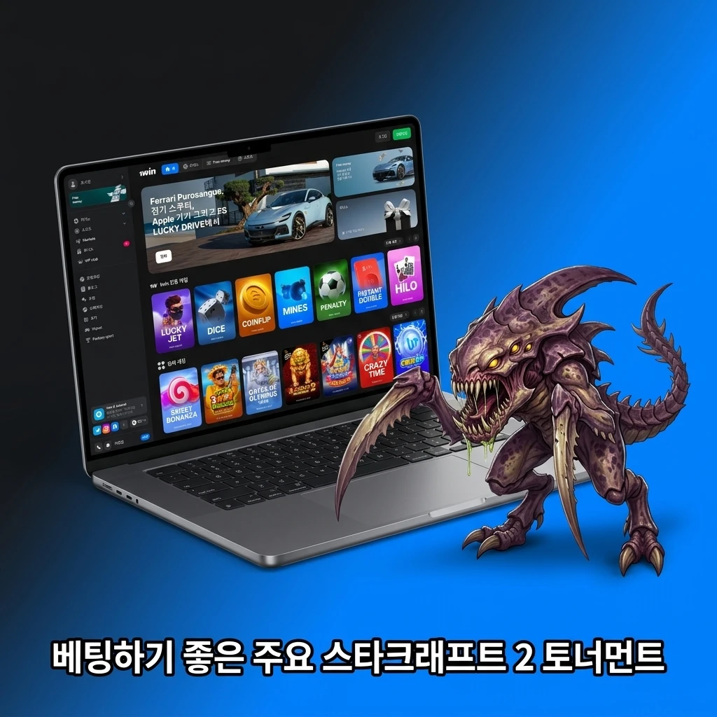 베팅하기 좋은 주요 스타크래프트 2 토너먼트인 EWC, GSL, ESL, IEM 카토비체, WTL 소개