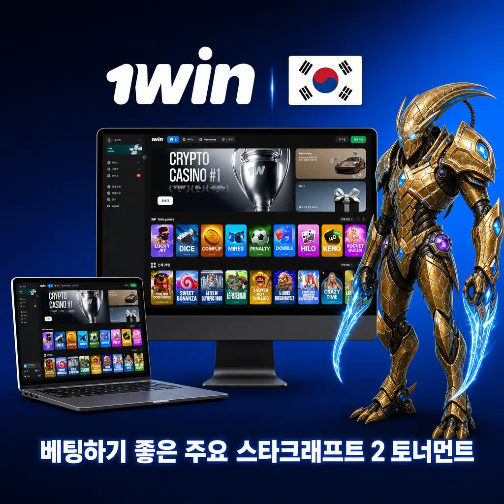 스타크래프트 2 주요 토너먼트 베팅 가이드 - GSL, EWC, IEM 카토비체 등 대회 소개