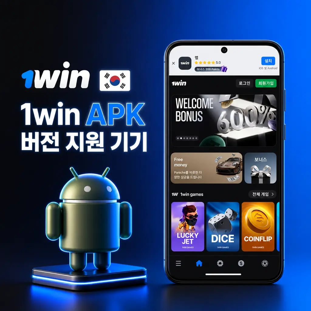 1win APK 호환 안드로이드 기기 목록 - 삼성, 소니, 샤오미 등 주요 스마트폰 브랜드 지원