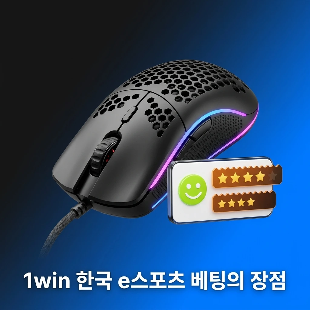 1win 한국 e스포츠 베팅의 장점인 높은 배당률, 원화 결제, 24시간 고객 지원, 모바일 앱, 풍성한 보너스 혜택 안내.