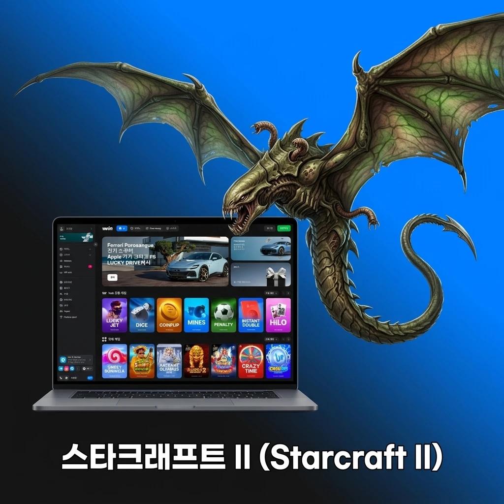 자원 관리와 정교한 컨트롤이 요구되는 실시간 전략 게임 스타크래프트 II와 주요 대회 베팅 옵션