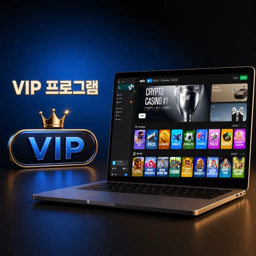 1win VIP 프로그램 로열티 혜택, 스포츠 베팅 및 카지노 활동으로 코인 적립 및 현금 교환